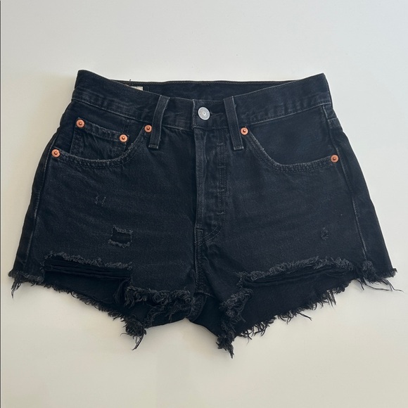 LEVI’S 501® ORIGINAL FIT HIGH RISE SHORTS - Picture 4 of 11